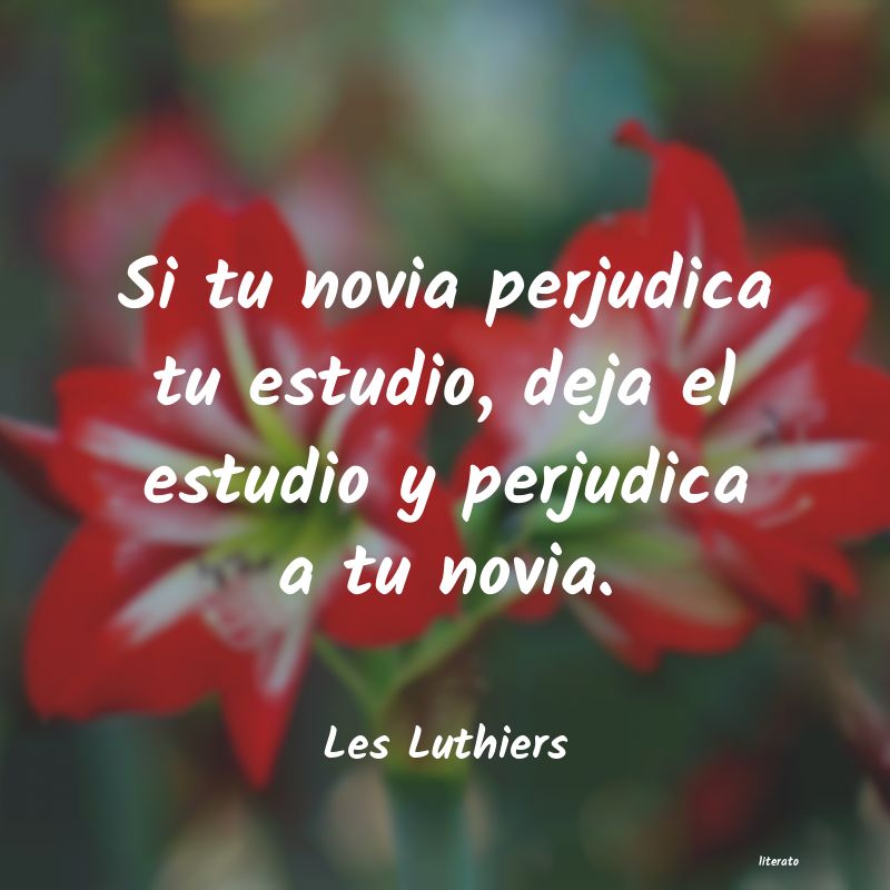 frases de Les Luthiers