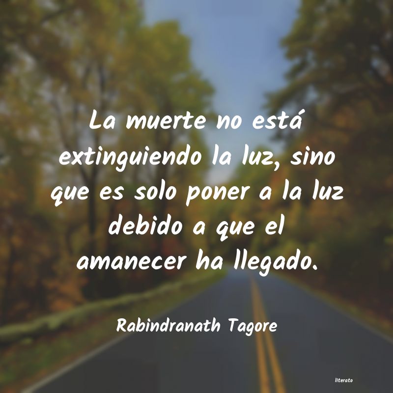 Frases de Rabindranath Tagore