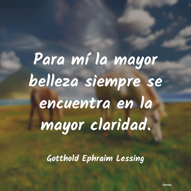 Frases de Gotthold Ephraim Lessing