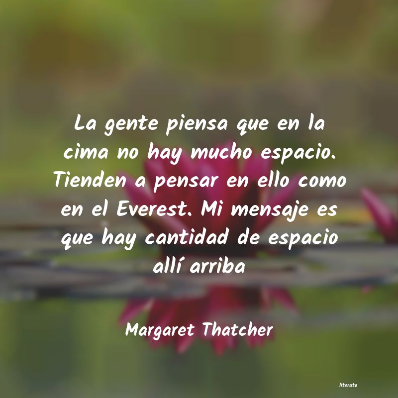 frases de Margaret Thatcher