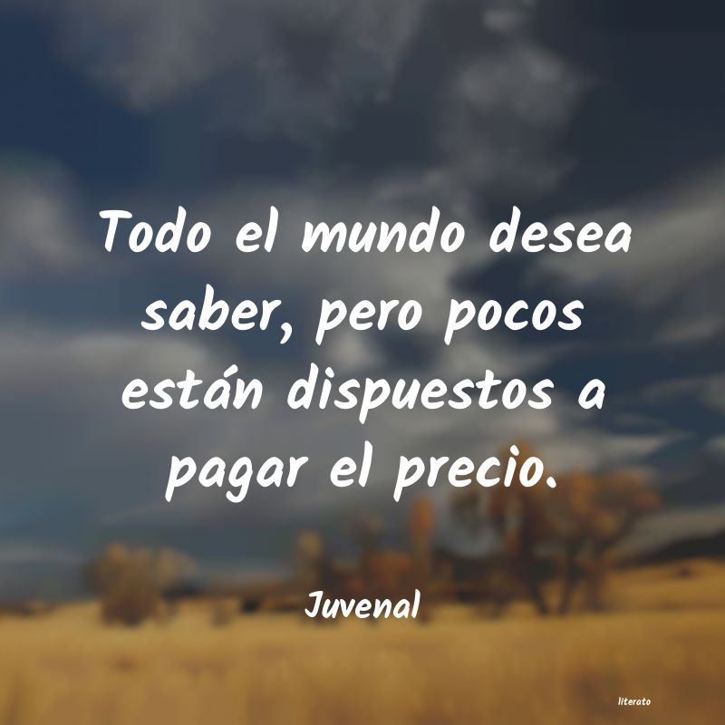 Frases de Juvenal