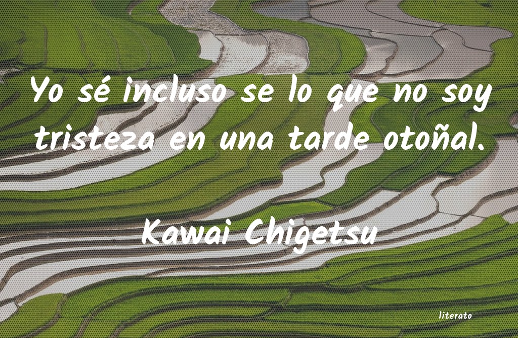 frases de Kawai Chigetsu