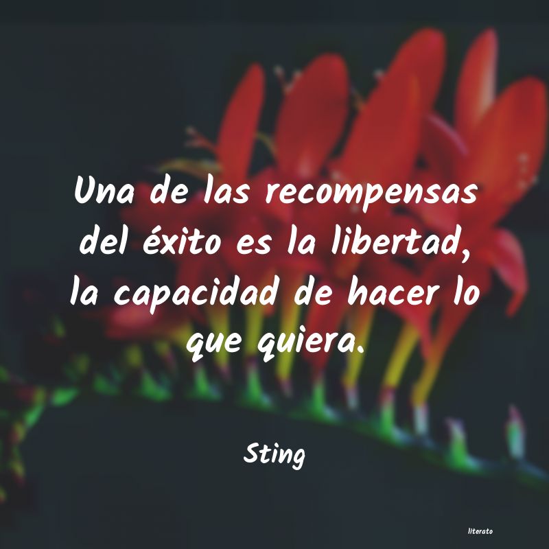 frases de Sting