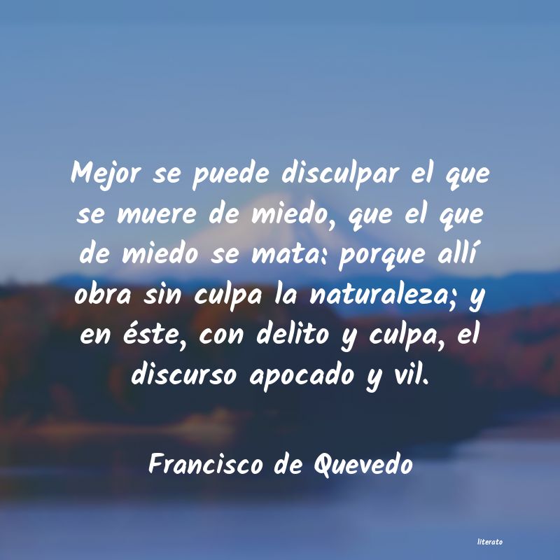 Frases de Francisco de Quevedo