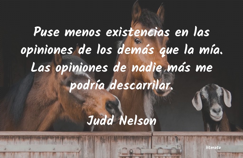 Frases de Judd Nelson