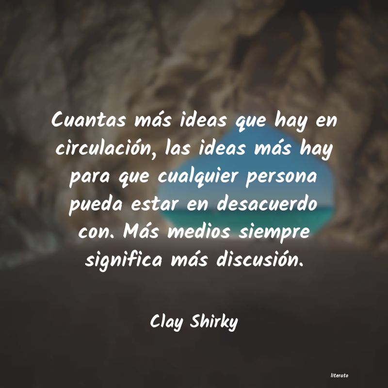 frases de Clay Shirky
