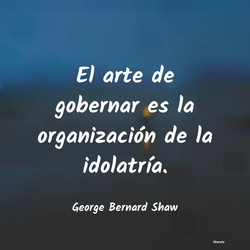 frases de George Bernard Shaw