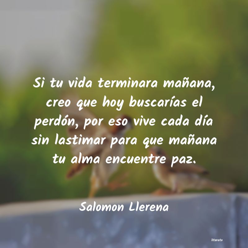 frases de Salomon Llerena