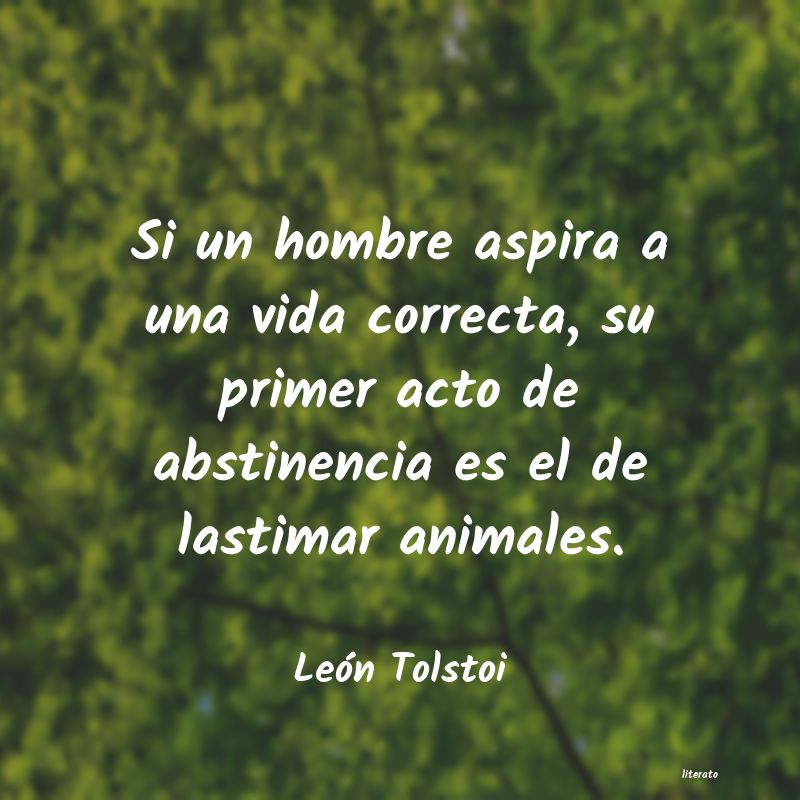 Frases de León Tolstoi