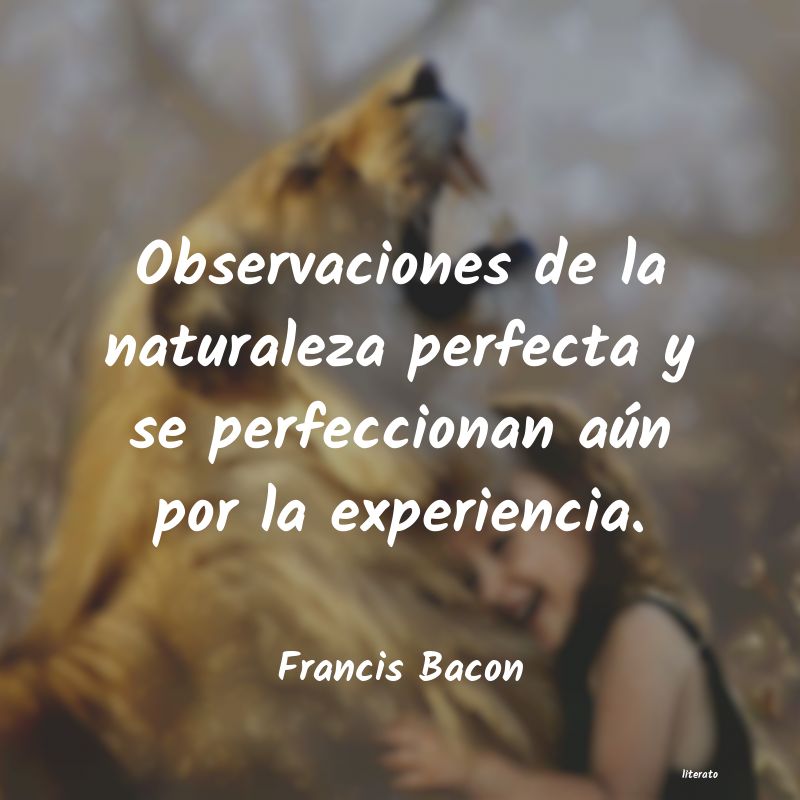 Frases de Francis Bacon