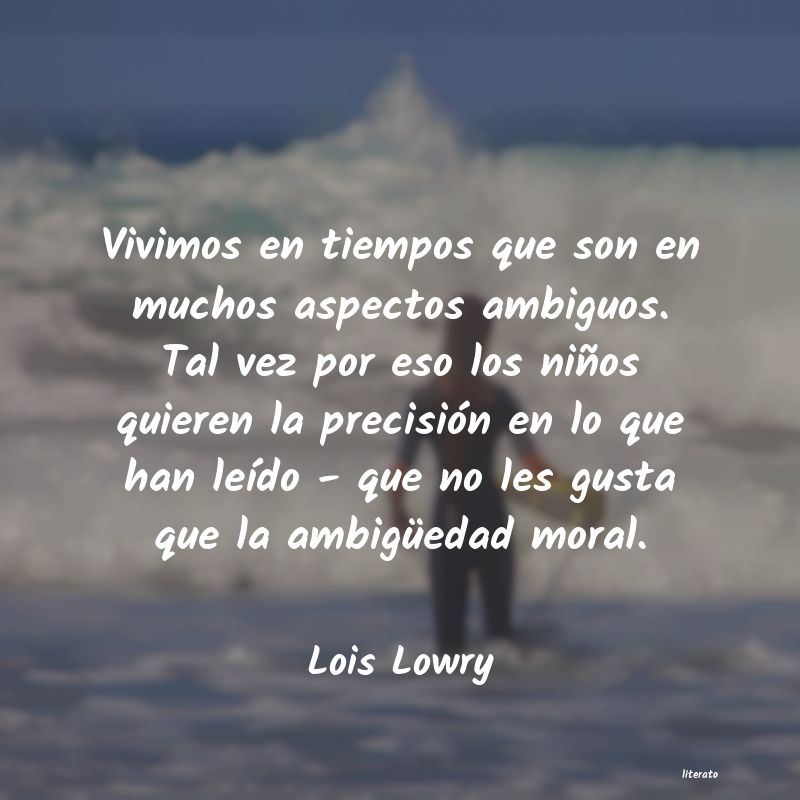frases de Lois Lowry