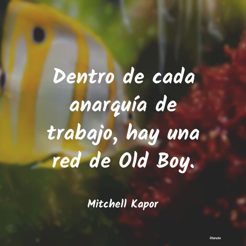 Frases de Mitchell Kapor