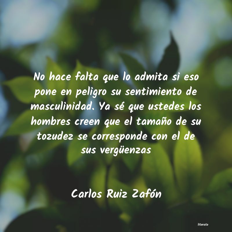 frases de Carlos Ruiz Zafón