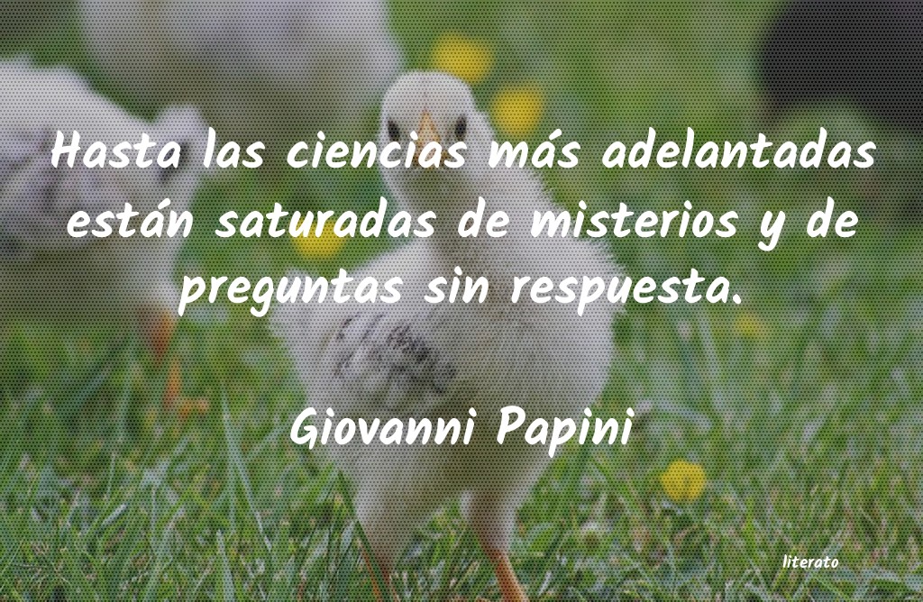 Frases de Giovanni Papini