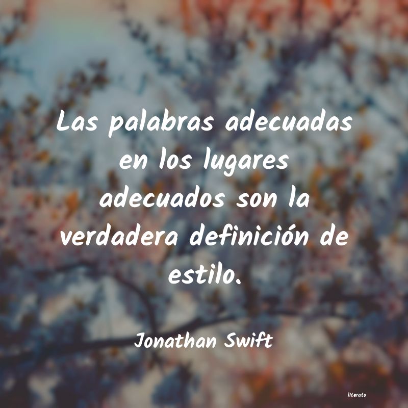 Frases de Jonathan Swift