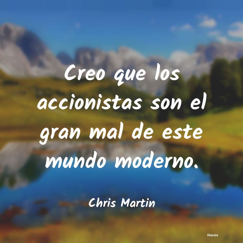 Frases de Chris Martin