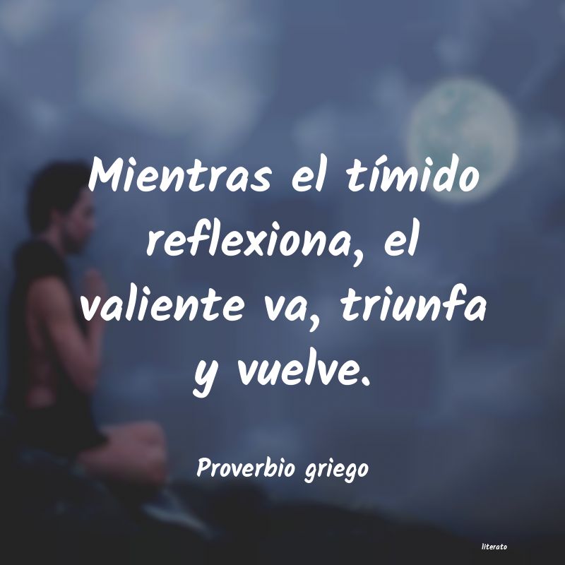 Frases de Proverbio griego