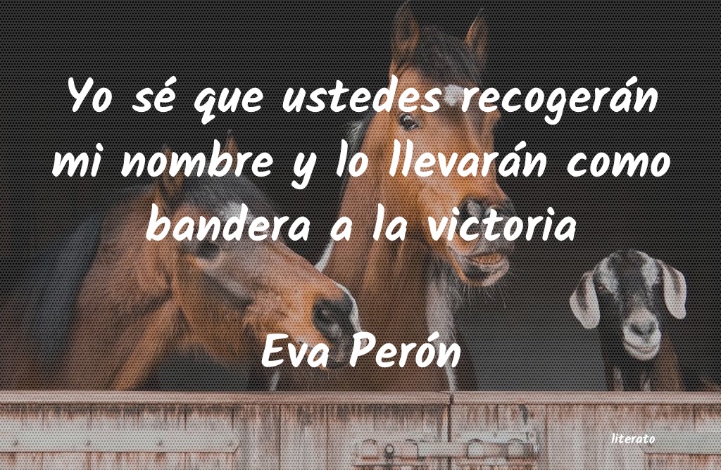 Frases de Eva Perón