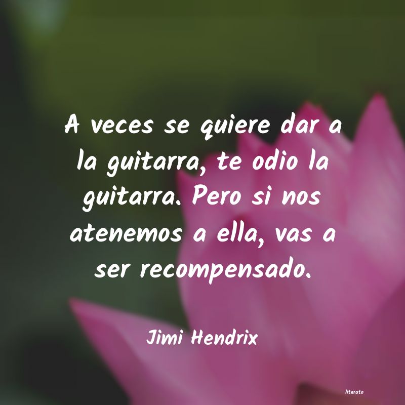 Frases de Jimi Hendrix