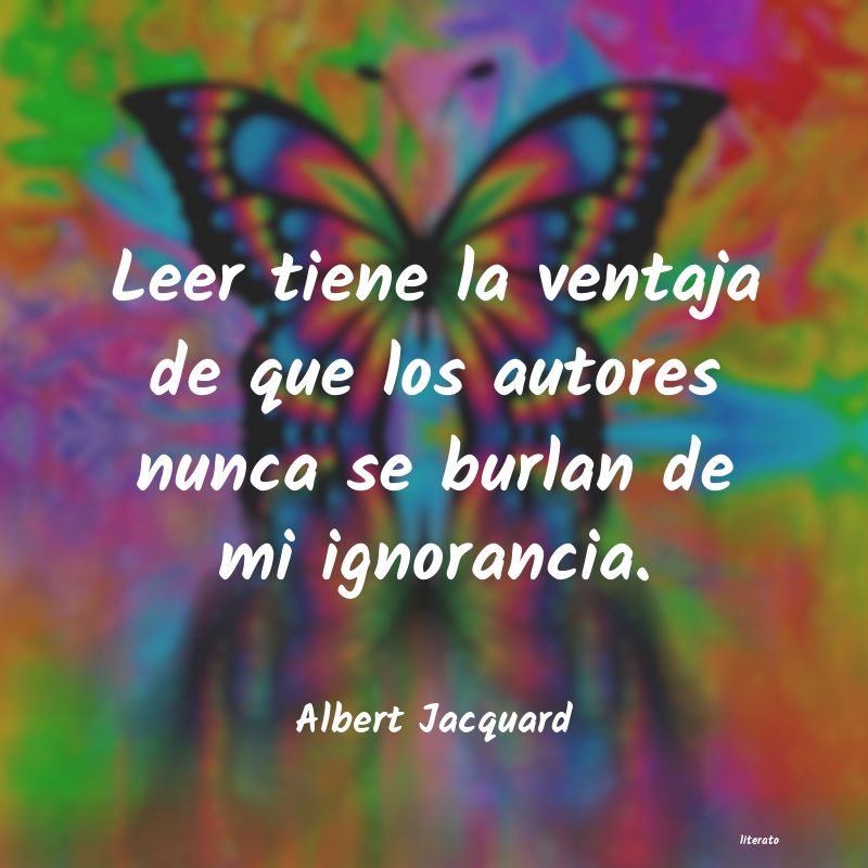 frases de Albert Jacquard