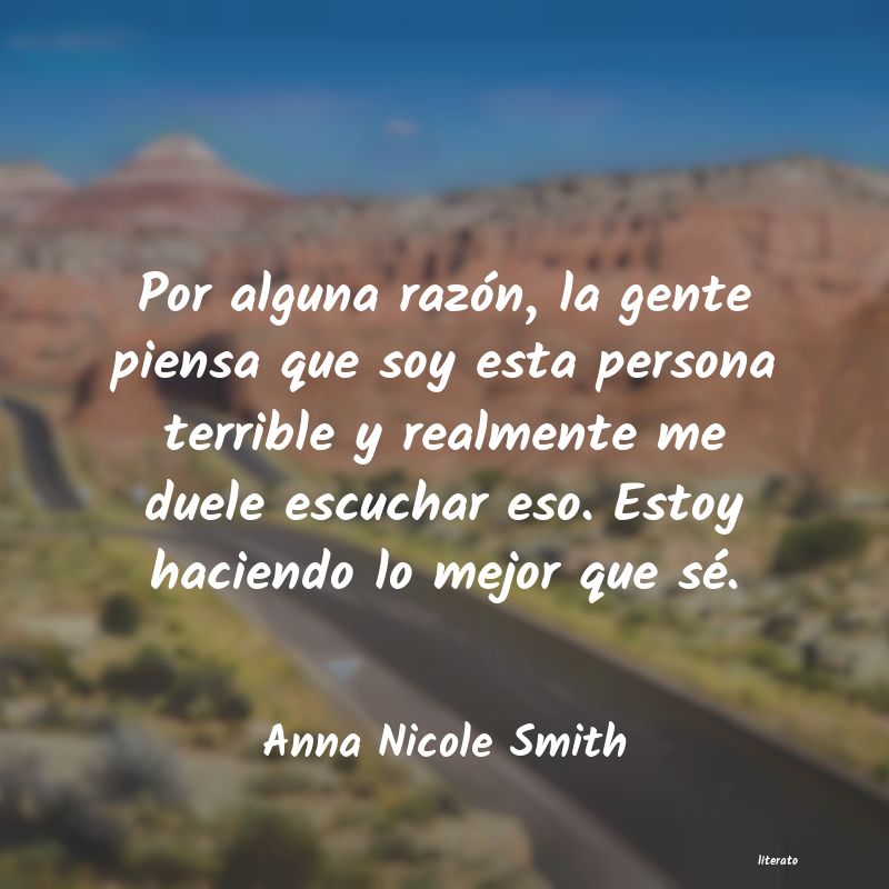 frases de Anna Nicole Smith