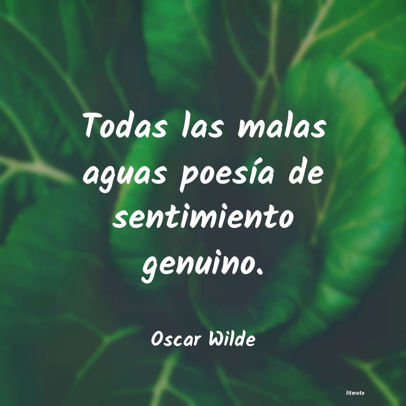 frases de Oscar Wilde