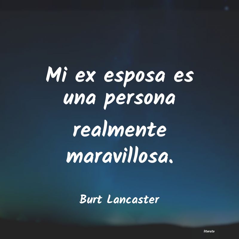 Frases de Burt Lancaster
