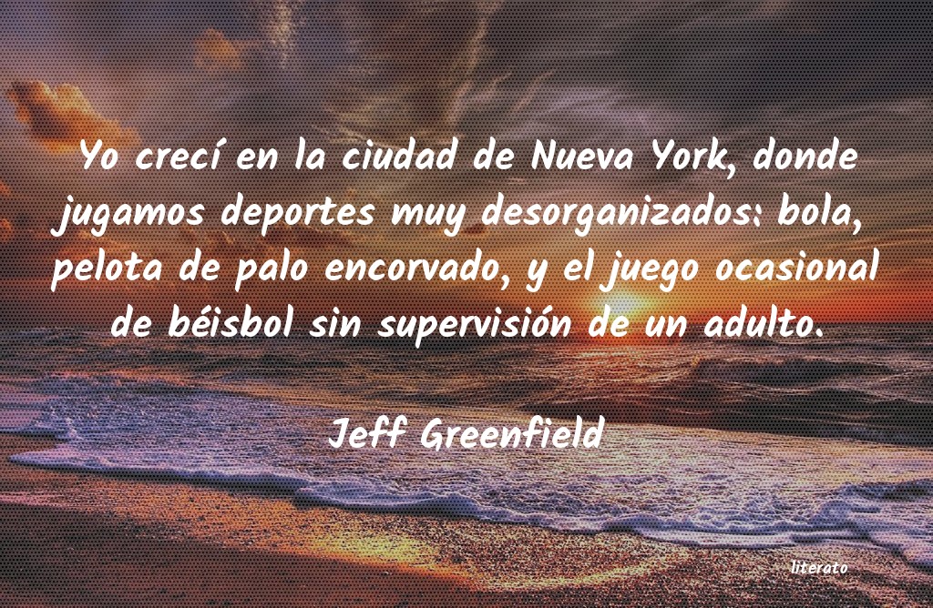 Frases de Jeff Greenfield