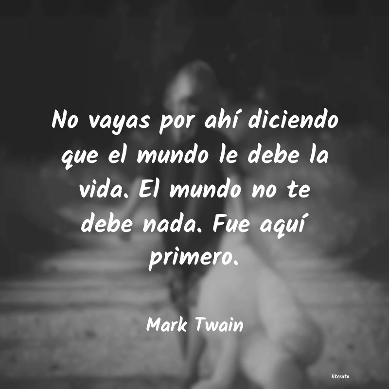 frases de Mark Twain