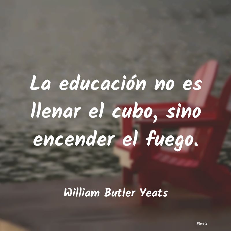 Frases de William Butler Yeats