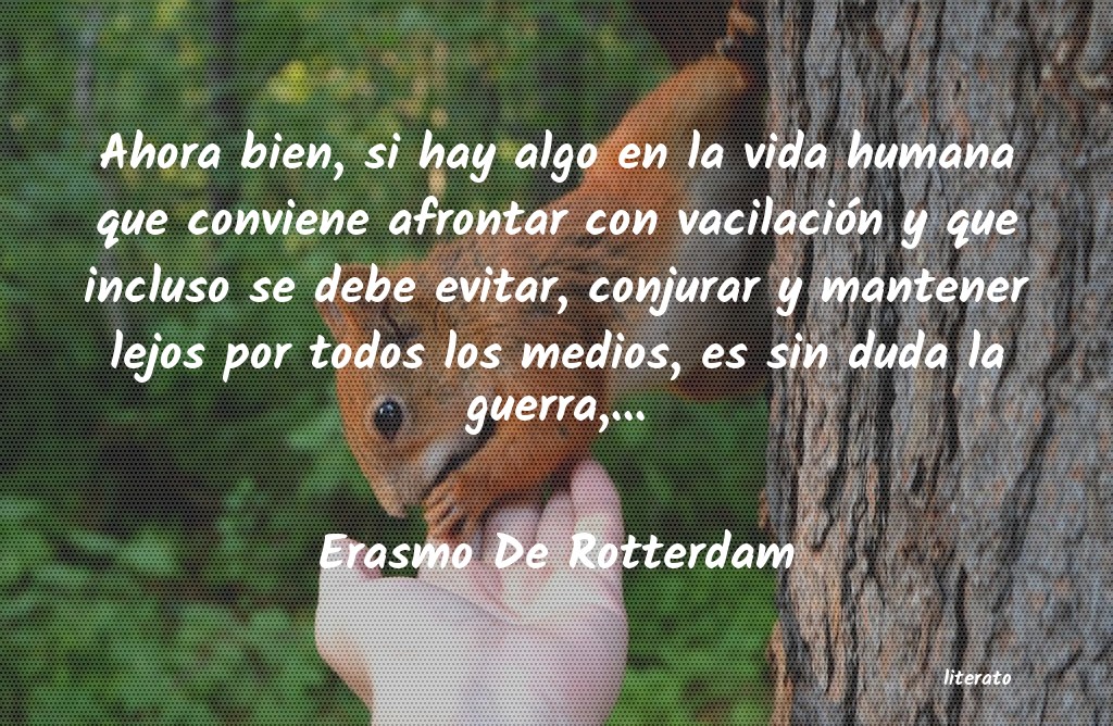 frases de Erasmo De Rotterdam