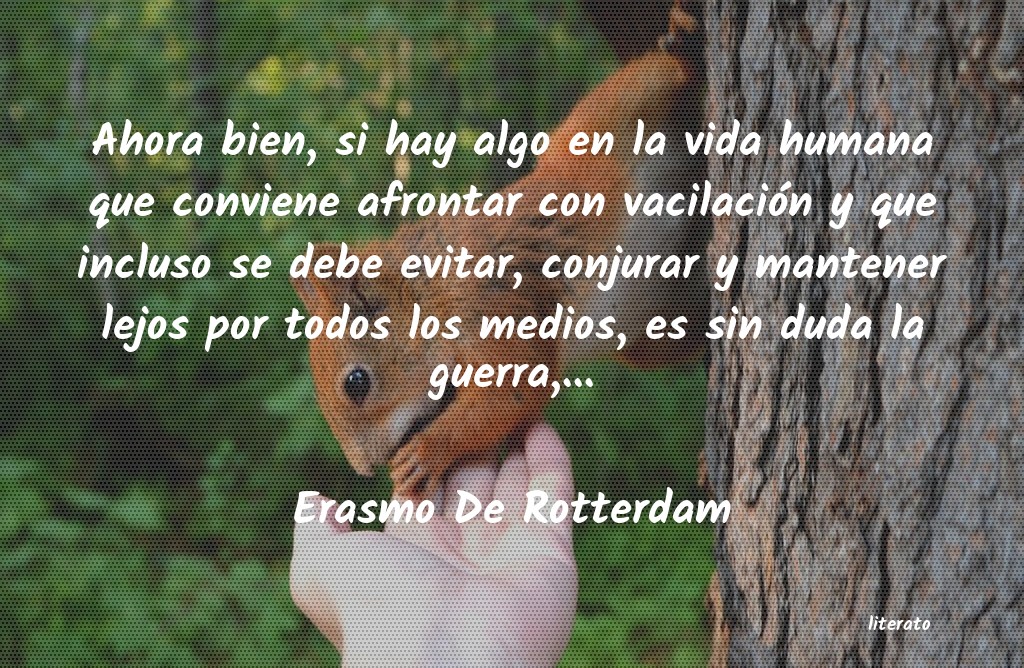 Frases de Erasmo De Rotterdam