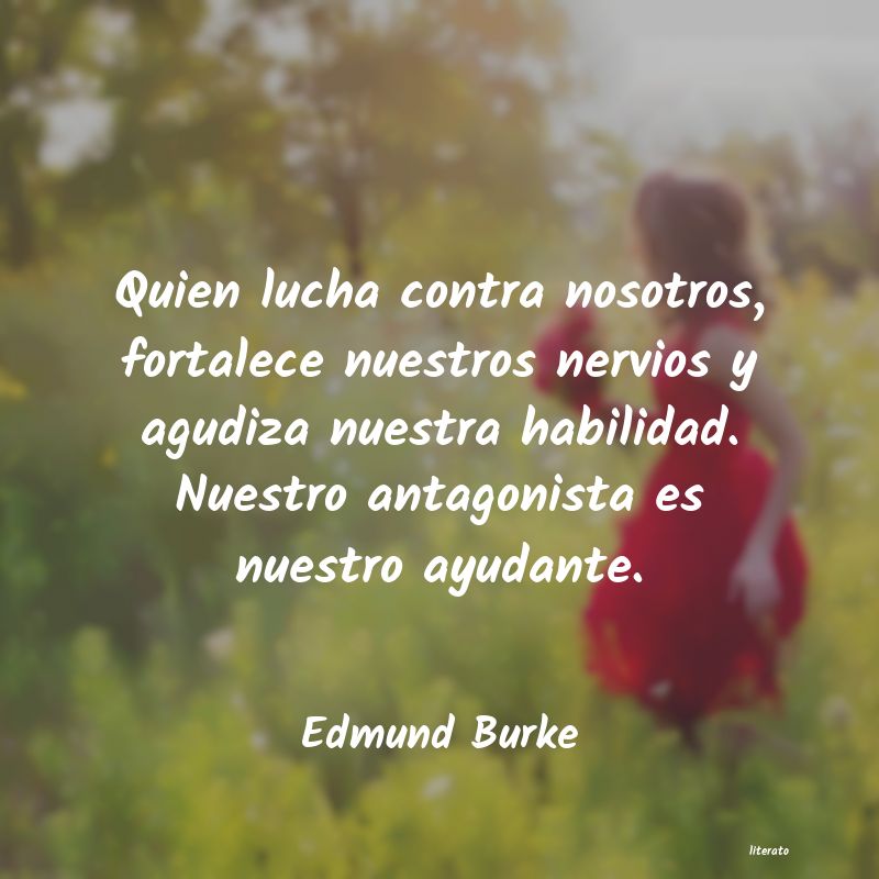 Frases de Edmund Burke