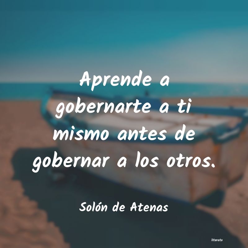 Frases de Solón de Atenas