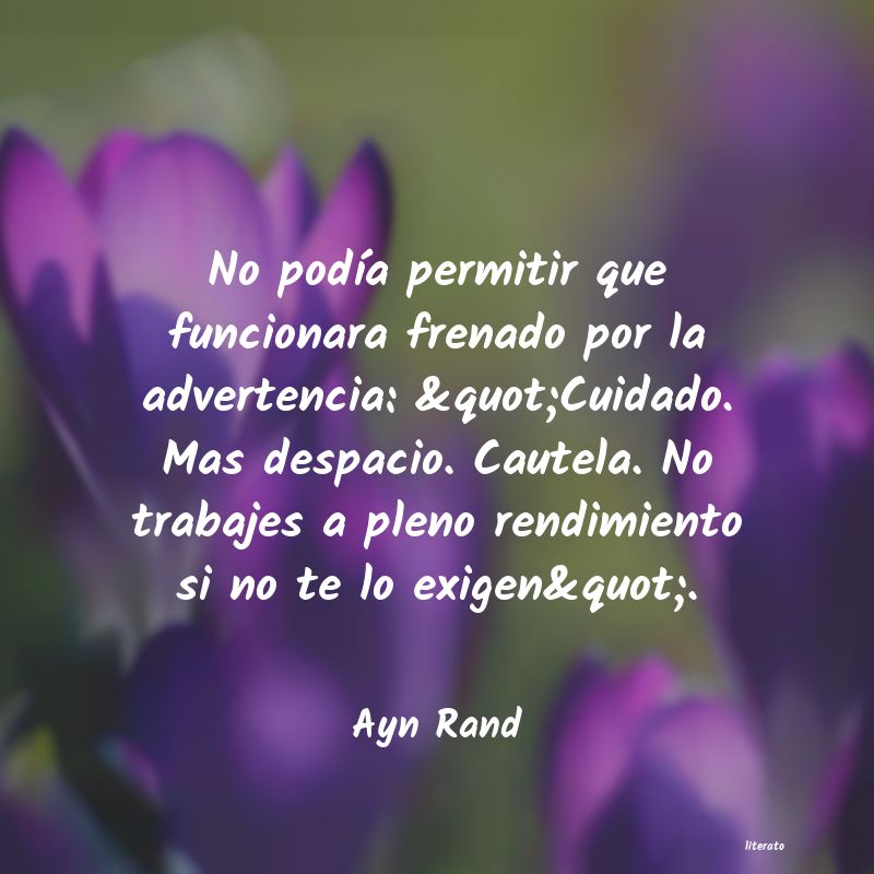 frases de Ayn Rand