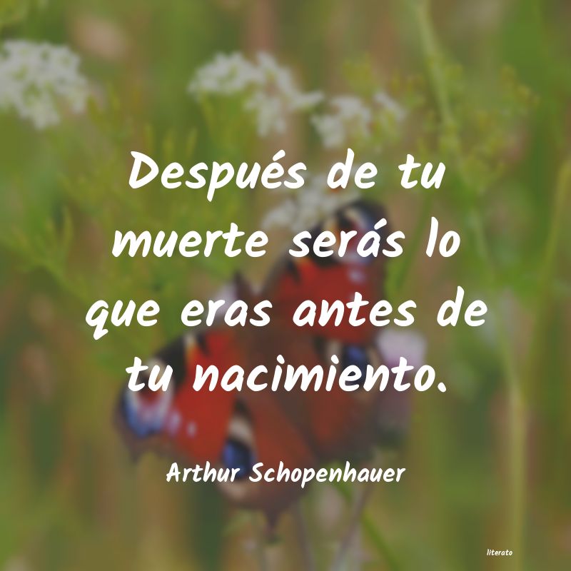 Frases de Arthur Schopenhauer