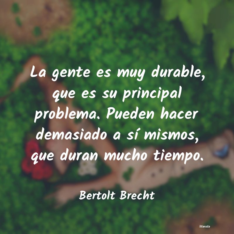 bertold brecht