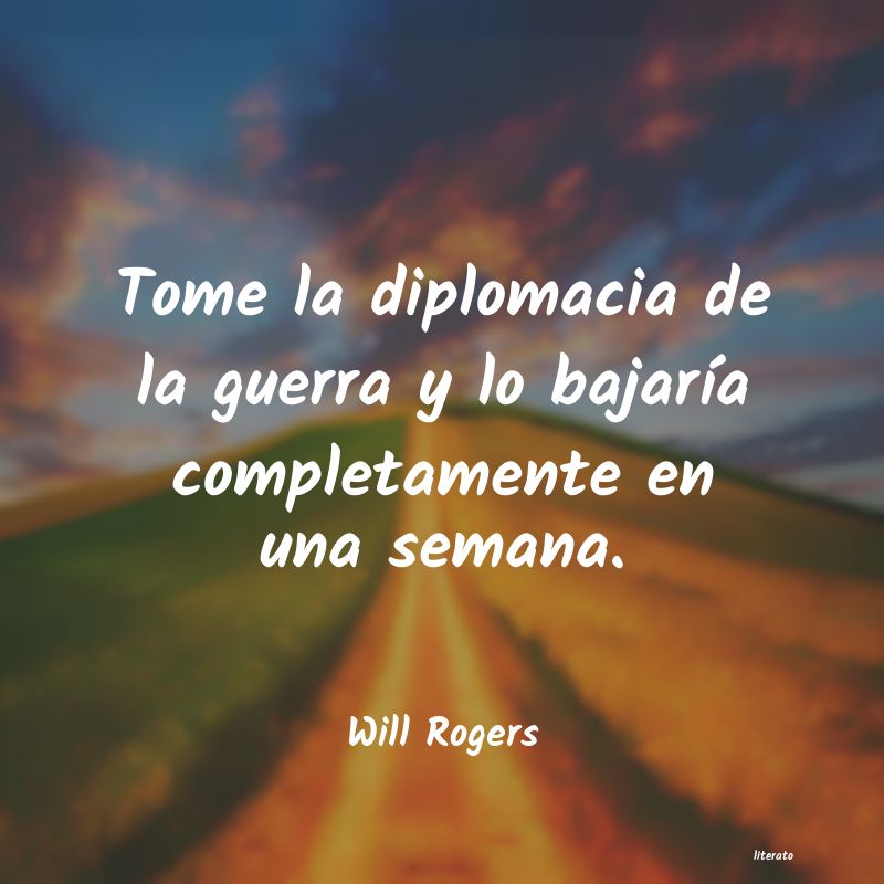 Frases de Will Rogers