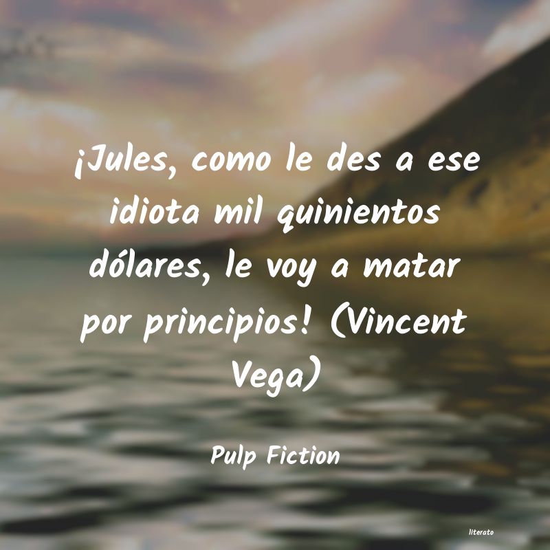 frases de Pulp Fiction
