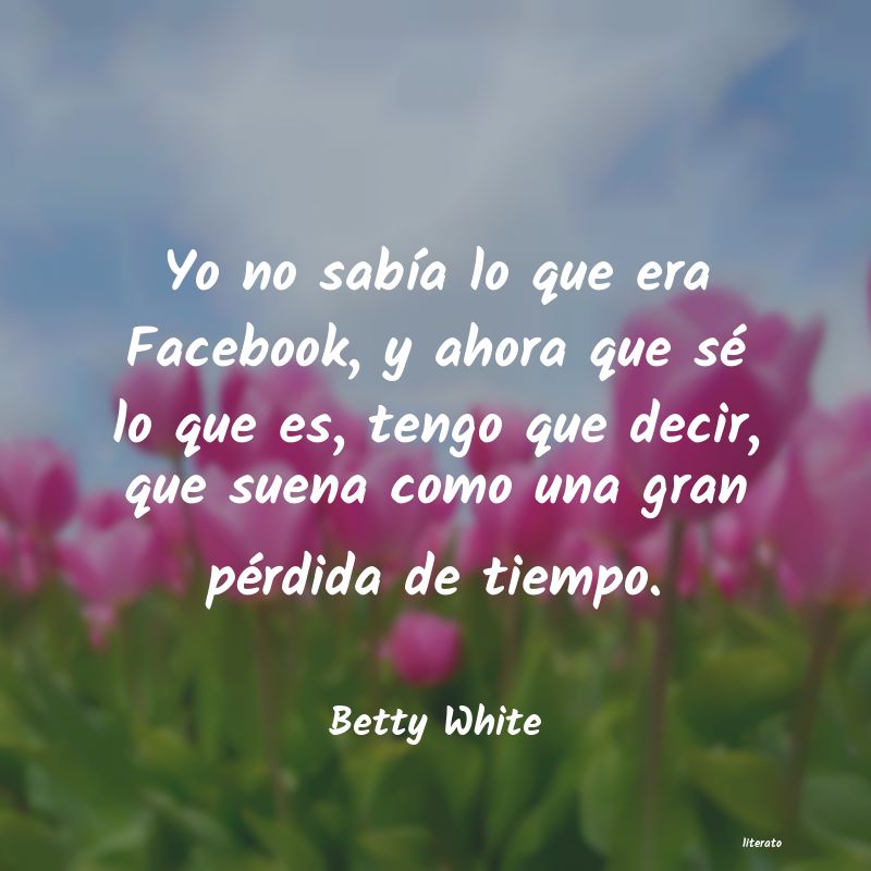 frases de Betty White