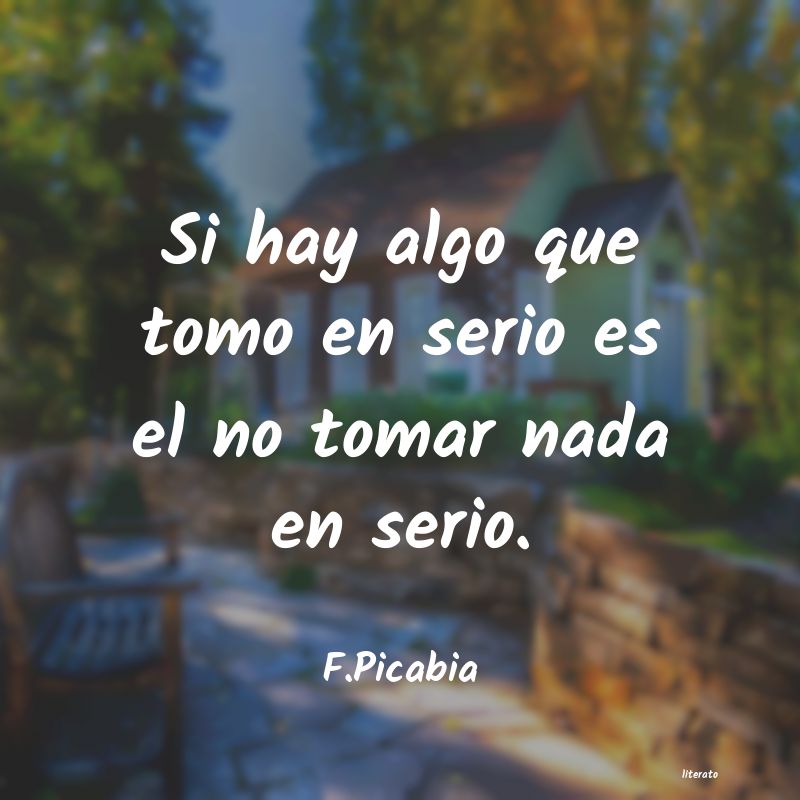 Frases de F.Picabia