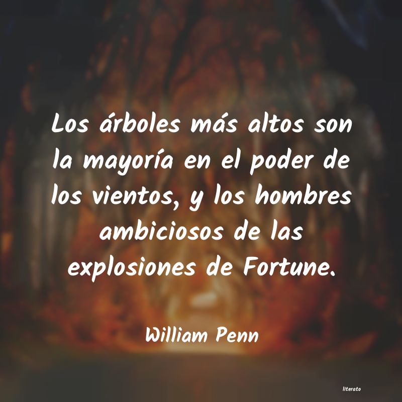 frases de William Penn