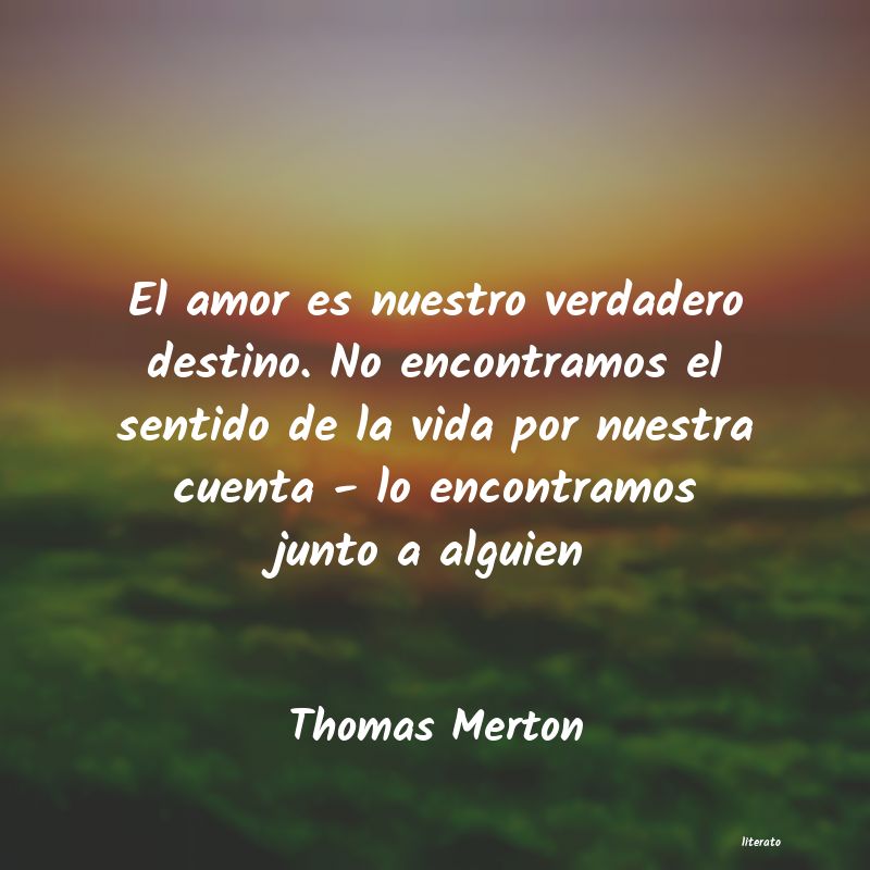 Frases de Thomas Merton