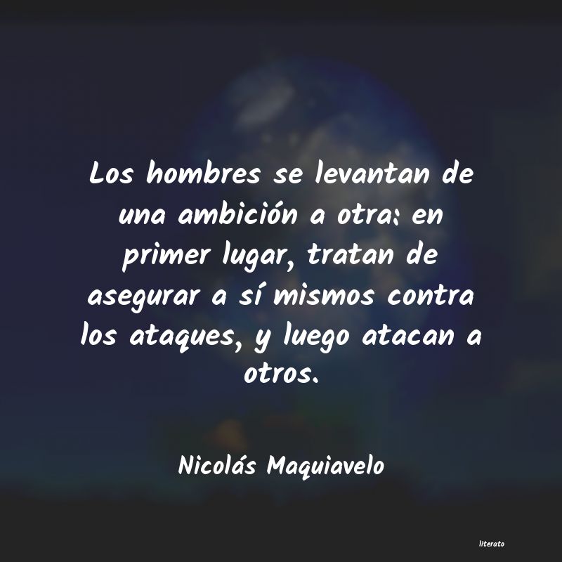 frases de Nicolás Maquiavelo