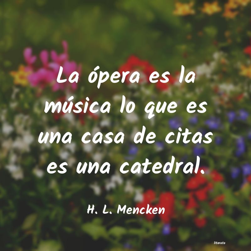 frases de H. L. Mencken