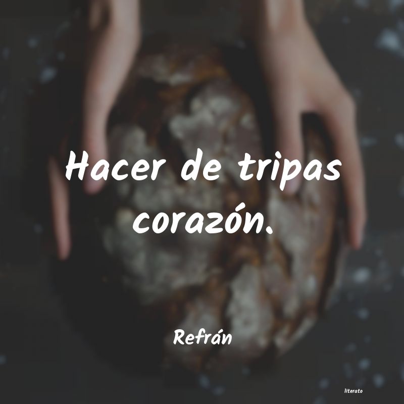 Frases de Refrán