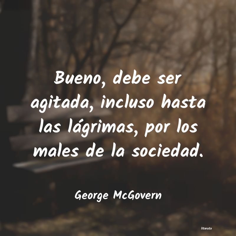 Frases de George McGovern