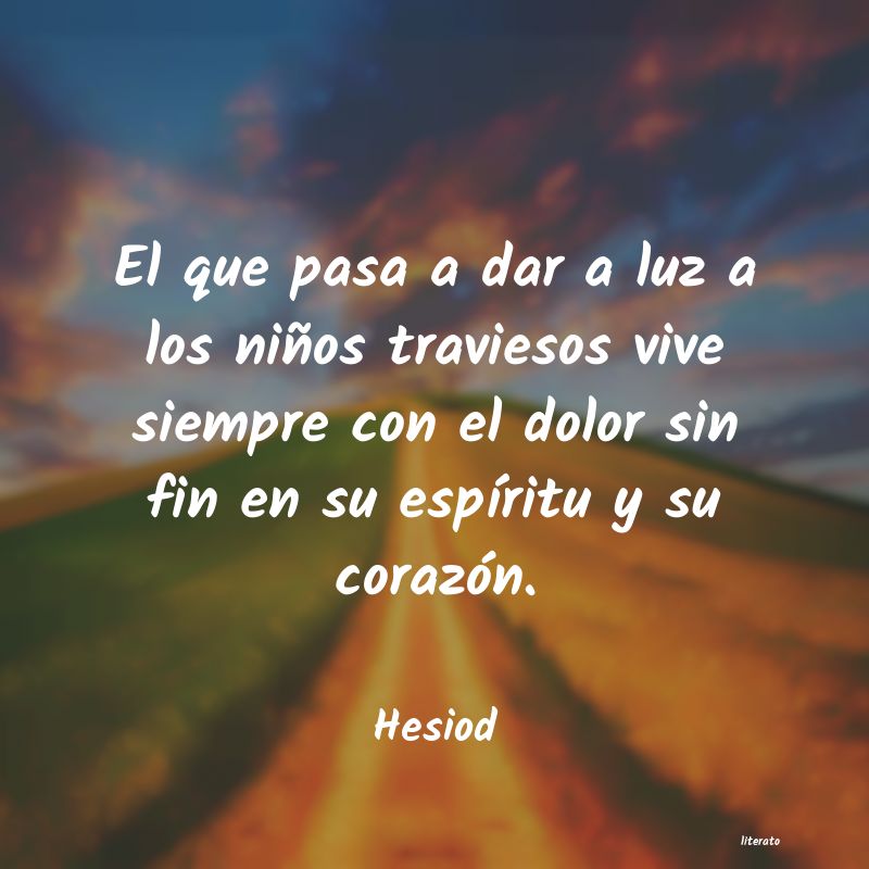 Frases de Hesiod