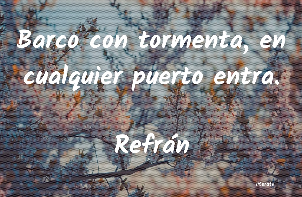 Frases de Refrán