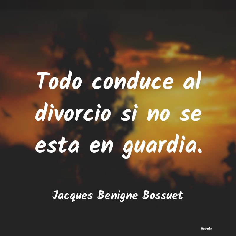 jacques benigne y el poder